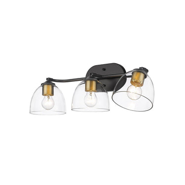 Golden Lighting 6958-BA3 Roxie 3 Light Bath Vanity - Crescent Harbor