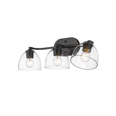 Golden Lighting 6958-BA3 Roxie 3 Light Bath Vanity - Crescent Harbor
