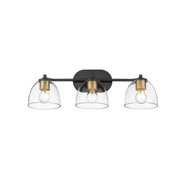 Golden Lighting 6958-BA3 Roxie 3 Light Bath Vanity - Crescent Harbor