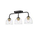 Golden Lighting 6958-BA3 Roxie 3 Light Bath Vanity - Crescent Harbor