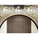 Golden Lighting 6958-BA3 Roxie 3 Light Bath Vanity - Crescent Harbor