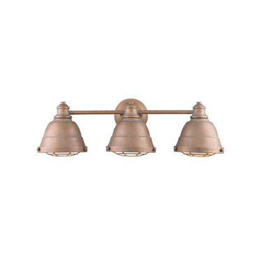 Golden Lighting 7312-BA3 Bartlett 3 Light Bath Vanity - Crescent Harbor