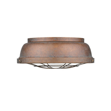 Golden Lighting 7312-FM Bartlett Flush Mount - Crescent Harbor
