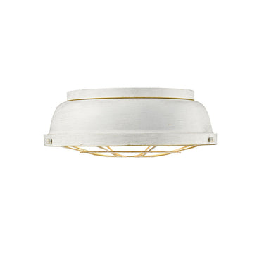 Golden Lighting 7312-FM Bartlett Flush Mount - Crescent Harbor