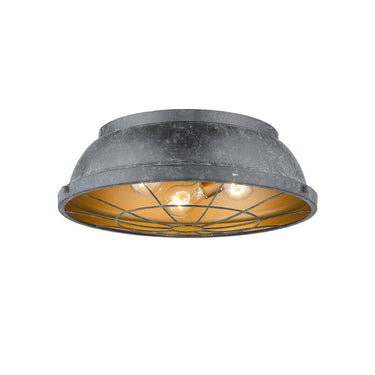 Golden Lighting 7312-FM16 Bartlett Flush Mount - Crescent Harbor