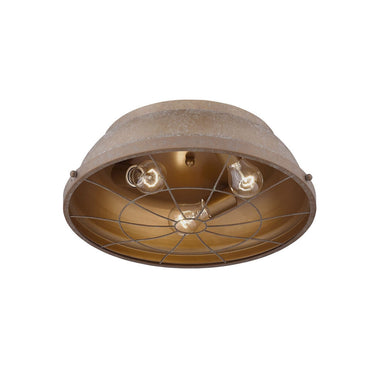 Golden Lighting 7312-FM16 Bartlett Flush Mount - Crescent Harbor