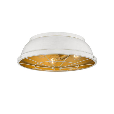 Golden Lighting 7312-FM16 Bartlett Flush Mount - Crescent Harbor
