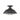 Golden Lighting 7312-SF Bartlett Semi-Flush in Black Patina Shade - Crescent Harbor