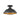 Golden Lighting 7312-SF Bartlett Semi-Flush in Black Patina Shade - Crescent Harbor