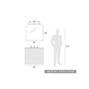 Golden Lighting 7313-BA3 BLK 3-Light Bath Fixture - Crescent Harbor