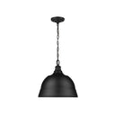 Golden Lighting 7313-L BLK 2-Light Pendant - Crescent Harbor