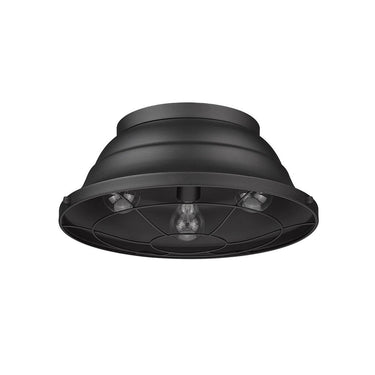 Golden Lighting 7316-OFM Bartlett Outdoor Flush Mount - Crescent Harbor