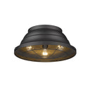 Golden Lighting 7316-OFM Bartlett Outdoor Flush Mount - Crescent Harbor