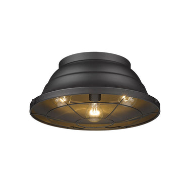 Golden Lighting 7316-OFM Bartlett Outdoor Flush Mount - Crescent Harbor