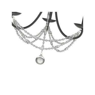 Golden Lighting 7644-M3 Mirabella 3 Light Mini Chandelier - Crescent Harbor