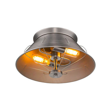 Golden Lighting 7917-FM AS Flush Mount - Crescent Harbor