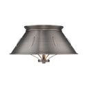 Golden Lighting 7917-FM AS Flush Mount - Crescent Harbor