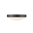 Golden Lighting 9128-FM10-OP Gabi Flush Mount in Opal Glass - Crescent Harbor