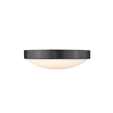 Golden Lighting 9128-FM10-OP Gabi Flush Mount in Opal Glass - Crescent Harbor