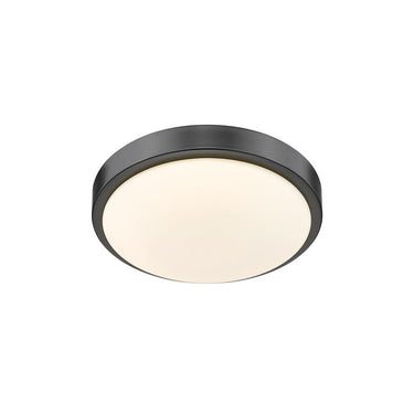 Golden Lighting 9128-FM10-OP Gabi Flush Mount in Opal Glass - Crescent Harbor