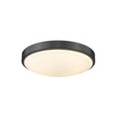 Golden Lighting 9128-FM13-OP Gabi Flush Mount in Opal Glass - Crescent Harbor
