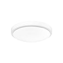 Golden Lighting 9128-FM13-OP Gabi Flush Mount in Opal Glass - Crescent Harbor
