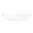 Golden Lighting 9128-FM13-OP Gabi Flush Mount in Opal Glass - Crescent Harbor
