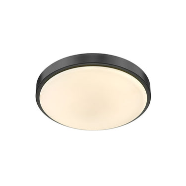 Golden Lighting 9128-FM13-OP Gabi Flush Mount in Opal Glass - Crescent Harbor