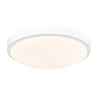 Golden Lighting 9128-FM13-OP Gabi Flush Mount in Opal Glass - Crescent Harbor