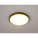 Golden Lighting 9128-FM13-OP Gabi Flush Mount in Opal Glass - Crescent Harbor