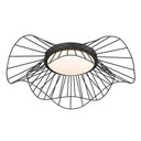 Golden Lighting 9136-FM24 NB-OP Flush Mount - 24 - Crescent Harbor
