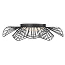 Golden Lighting 9136-FM24 NB-OP Flush Mount - 24 - Crescent Harbor