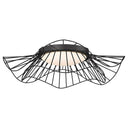 Golden Lighting 9136-FM24 NB-OP Flush Mount - 24 - Crescent Harbor