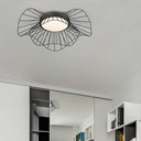 Golden Lighting 9136-FM24 NB-OP Flush Mount - 24 - Crescent Harbor
