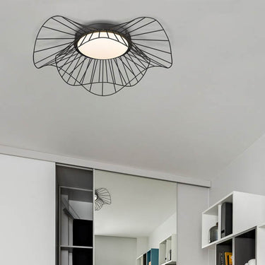 Golden Lighting 9136-FM24 NB-OP Flush Mount - 24 - Crescent Harbor