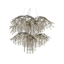 Golden Lighting 9903-18 Autumn Twilight 2 Tier - 18 Light Chandelier - Crescent Harbor