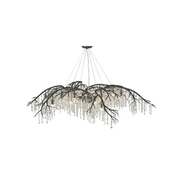Golden Lighting 9903-24 Autumn Twilight 24 Light Chandelier - Crescent Harbor