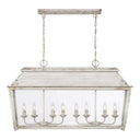 Golden Lighting Abingdon 0804-LP 8 Light Linear Pendant 1