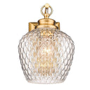 Golden Lighting Adeline 1088-1W 1 Light Wall Sconce