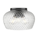 Golden Lighting Adeline 1088-3FM 3 Light Flush Mount