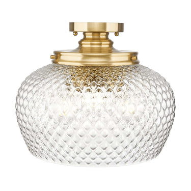 Golden Lighting Adeline 1088-3SF 3 Light Semi-flush 1