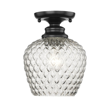 Golden Lighting Adeline 1088-SF 1 Light Semi-flush