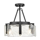 Golden Lighting Aenon 3164-3SF 3 Light Semi-flush