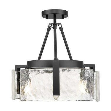 Golden Lighting Aenon 3164-3SF 3 Light Semi-flush