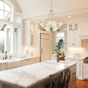 Golden Lighting Aenon 3164-6 6 Light Chandelier 2