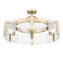 Golden Lighting Aenon 3164-6SF 6 Light Semi-flush