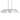 Golden Lighting Aenon 3164-LP 3 Light Linear Pendant 1