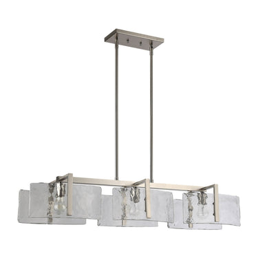 Golden Lighting Aenon 3164-LP 3 Light Linear Pendant 4
