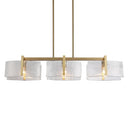 Golden Lighting Aenon 3164-LP 3 Light Linear Pendant