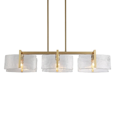 Golden Lighting Aenon 3164-LP 3 Light Linear Pendant